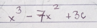 x^3-7x^2+3c