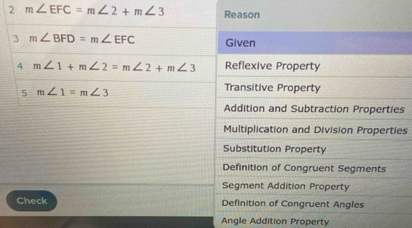 Angle Addition Property