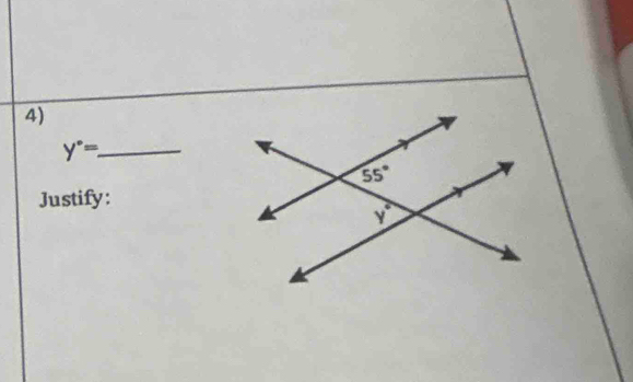 y°= _
Justify: