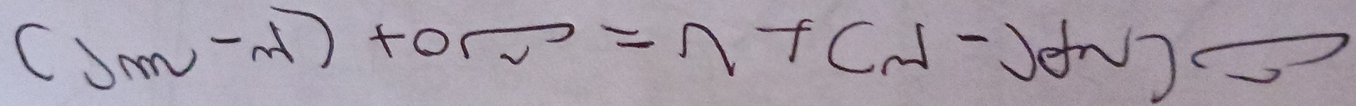 (jm-n)+0rsim =n+(lambda -jdsim dsim