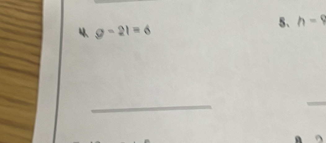 4 g-2l=6
5、 h=9
_ 
_