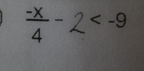  (-x)/4 -