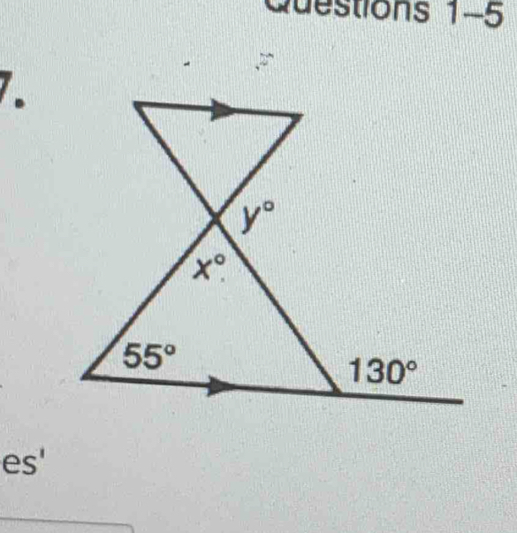 Questions 1-5.
es