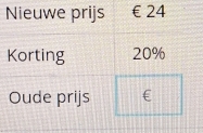 Nieuwe prijs €24
Korting 20%
Oude prijs €