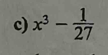 x^3- 1/27 