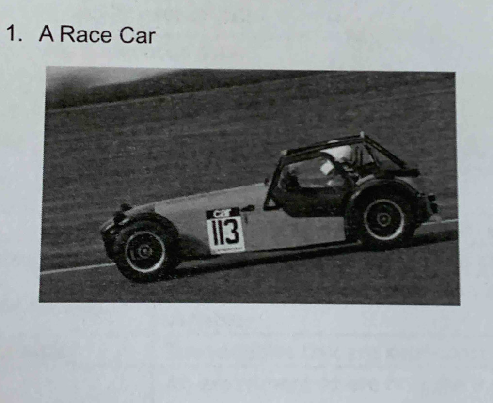 A Race Car