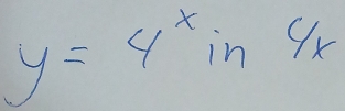 y=4^xin^(4x)