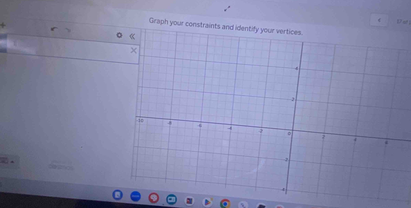 17 at 1 
Graph your c