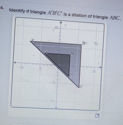 Identify if triangle