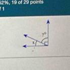 52%, 19 of 29 points
1