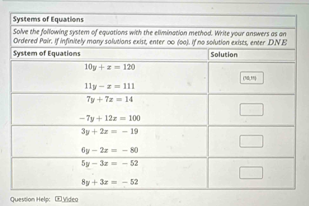 Question Help: Đ Video