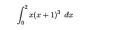 ∈t _0^(2x(x+1)^3)dx