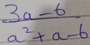  (3a-6)/a^2+a-6 