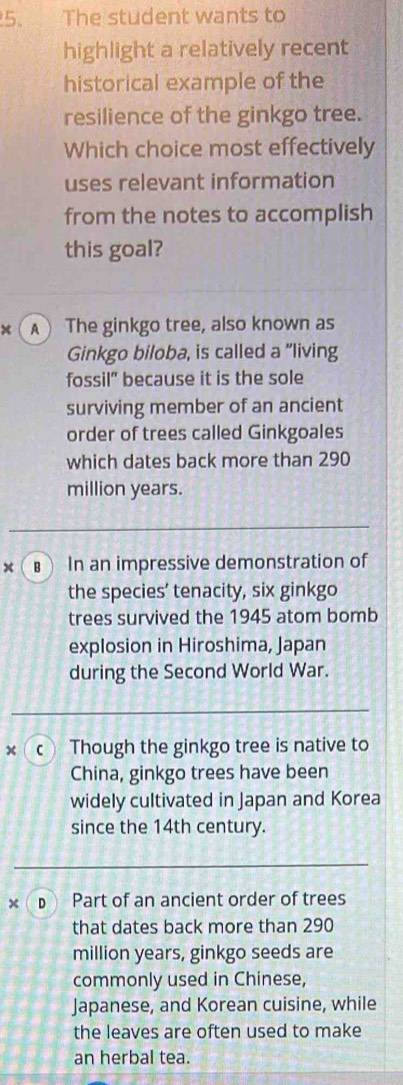 Solved: The student wants to highlight a relatively recent historical ...