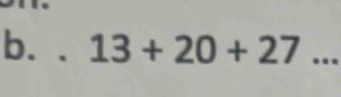 13+20+27 _