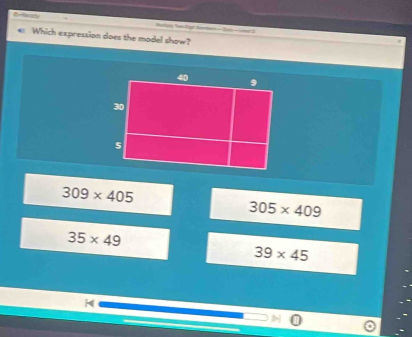 Terady
Wuttory "Ven-Digor, Ausmmen — Disto —(ewei D
《 Which expression does the model show?
309* 405
305* 409
35* 49
39* 45