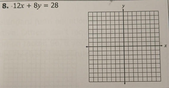 12x+8y=28
x