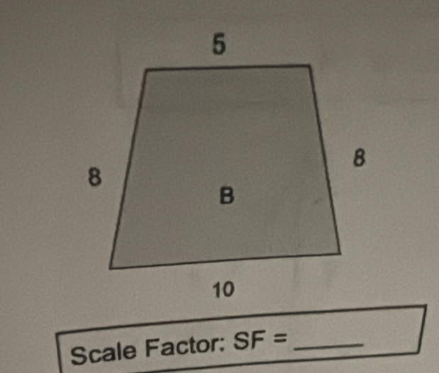 Scale Factor: SF= _