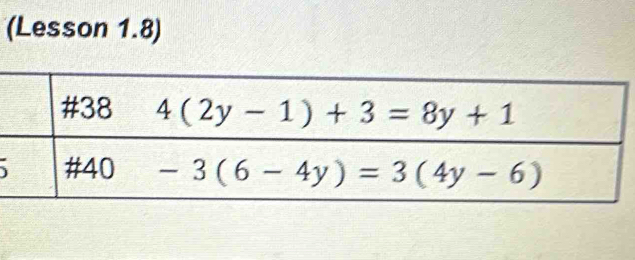 (Lesson 1.8)
1