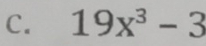 19x^3-3