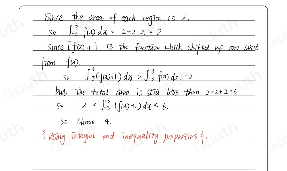 Solved: The regions A, B, and C in the figure above are bounded by the ...