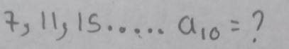 4, l1, IS_ a_10= 7