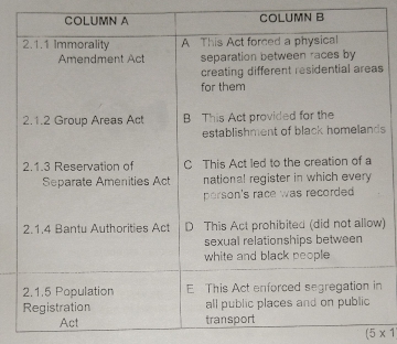 COLUMN B 
s 
s 
) 
n
(5* 1