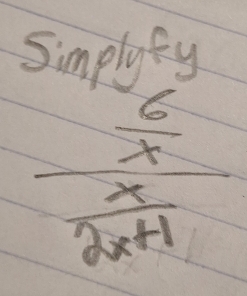 Simplyfy
frac  5/x 7^(52x+1)