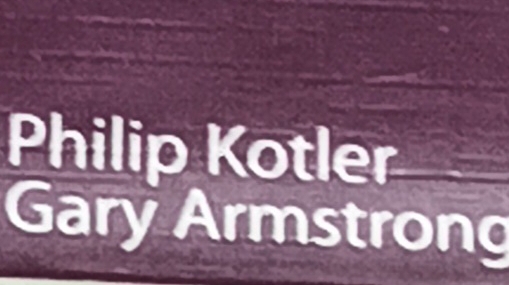 Philip Kotler 
Gary Armstrong