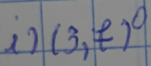 (3,f)^0