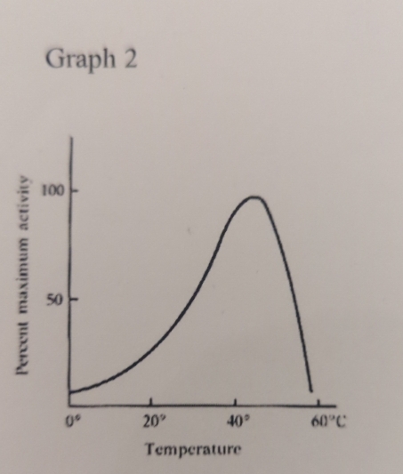 Graph 2
100
50
0° 20° 40° 60°C
Temperature