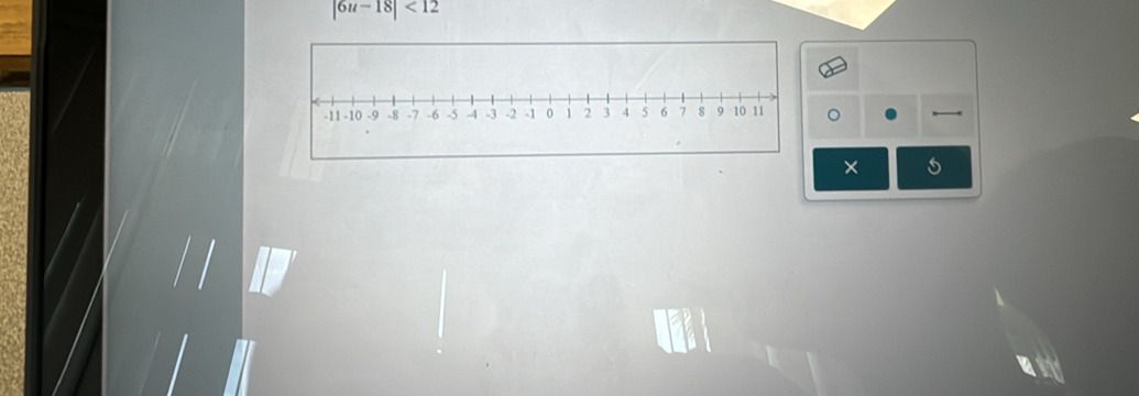 |6u-18|<12</tex> 
×