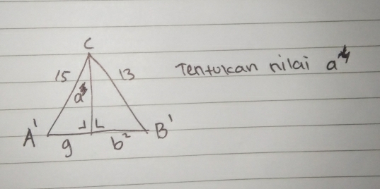 Tentoican nilai a^4