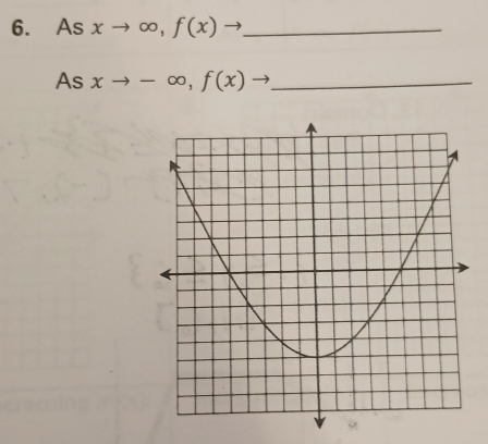 As xto ∈fty , f(x) - _ 
As xto -∈fty , f(x) - _