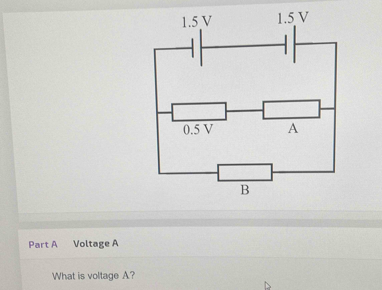 Voltage A 
What is voltage A?