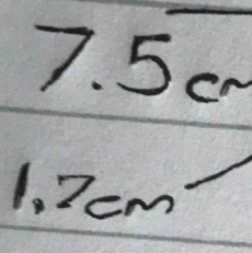 5cr
1. 7cm