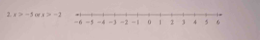 x>-5 of x>-2