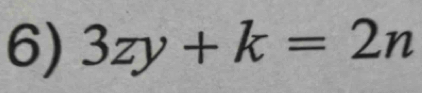 3zy+k=2n