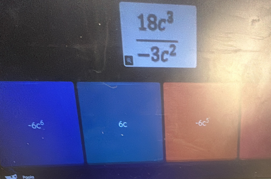 -6c^6
6c
-6c^5
Poola