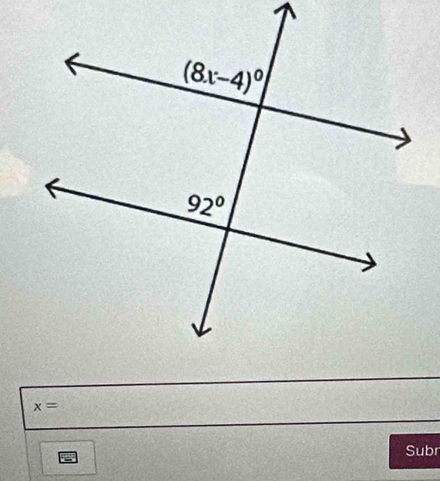 x=
Subr