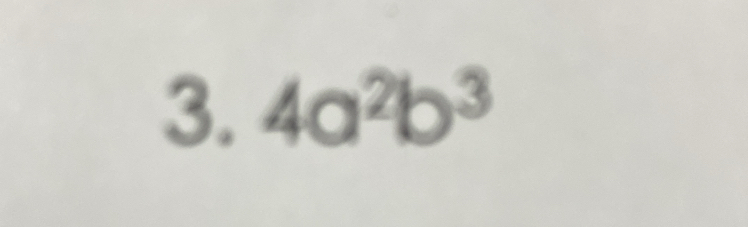 4a^2b^3