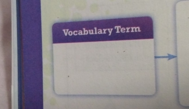 Vocabulary Term