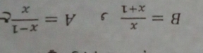  x/L-x =V 5  (t+x)/x =g