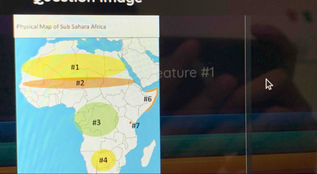 Physical Map of Sub Sahara Africa 
ature #1