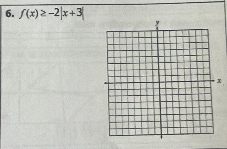 f(x)≥ -2|x+3|