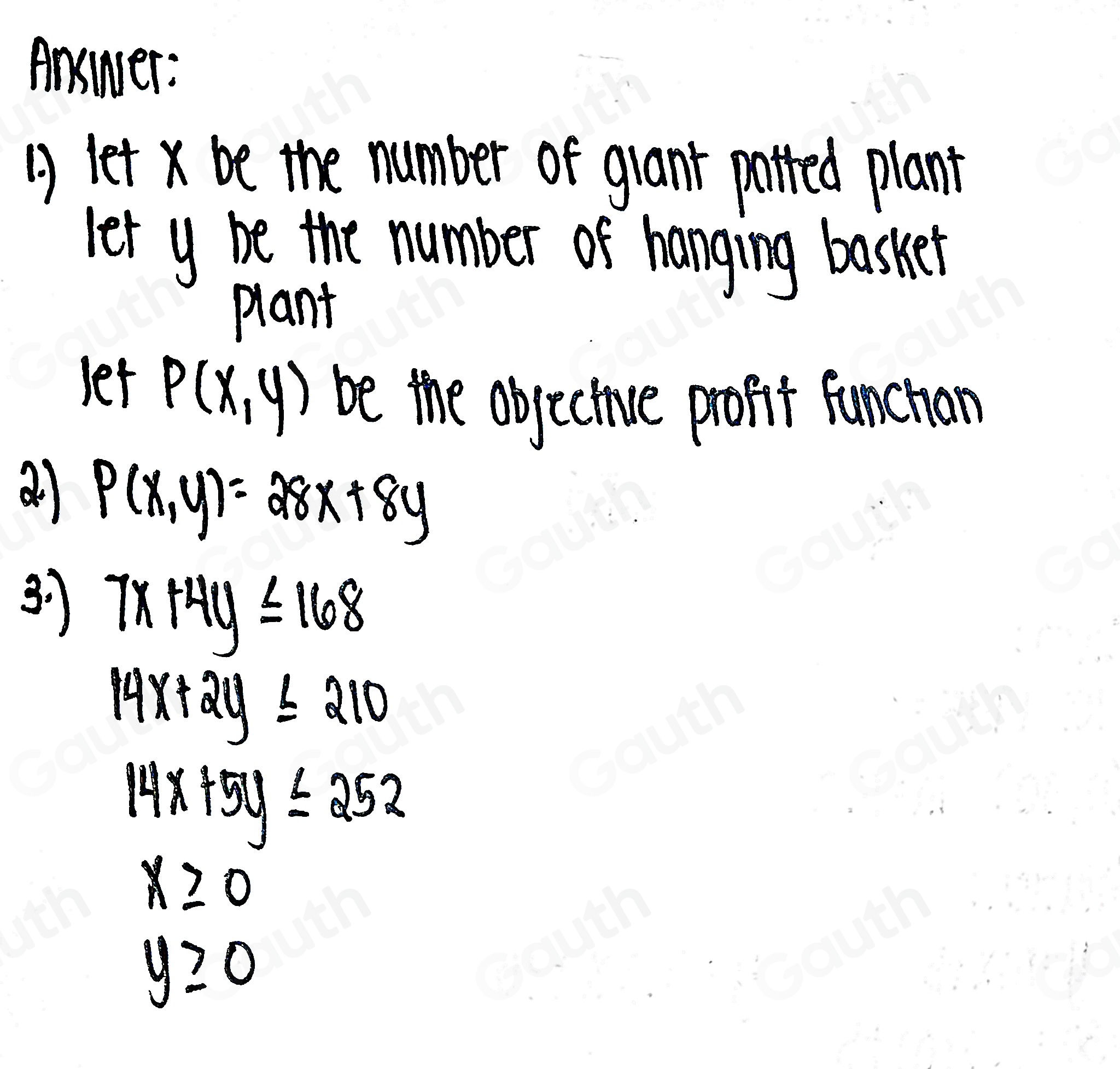 Solved: Let’s put your knowledge of linear programming to the test ...