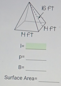 I=_ 
p=
_ 
_
B=
_ 
Surface Area=