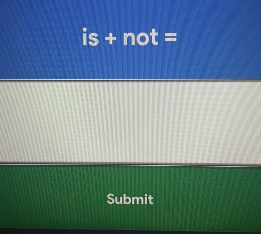 is+not=
Submit