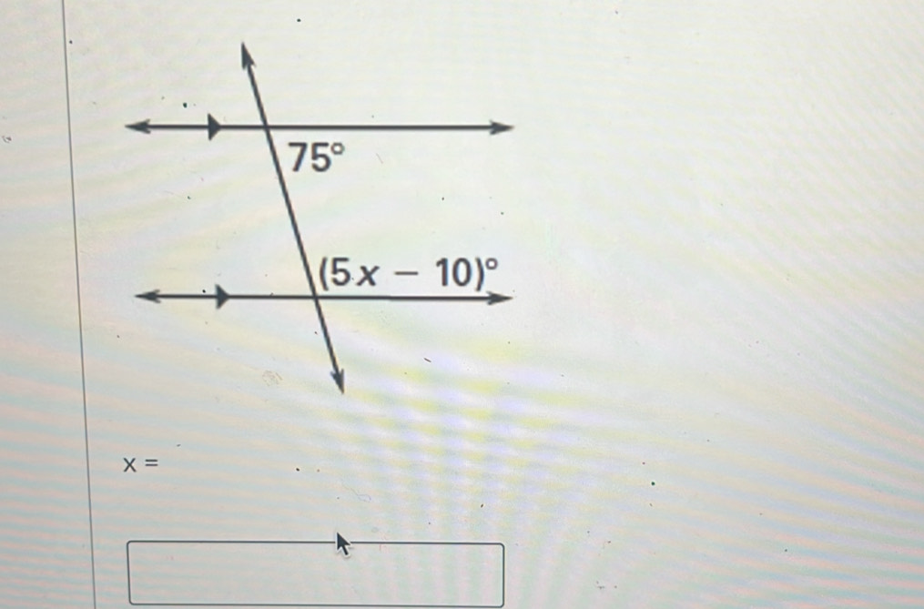 x=