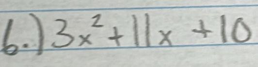 ) 3x^2+11x+10